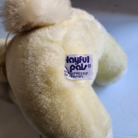 VHTF Vintage 1980s Playful Pals Easter Plush made Exclusively for Mervyn's - Picture 5 of 6